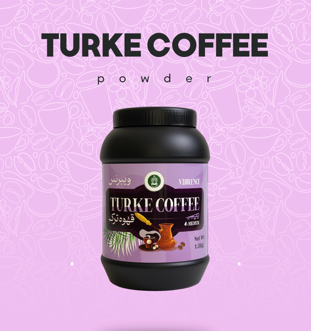 پودر قهوه ترک مدیوم ویبرنس