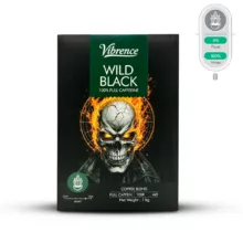 دانه قهوه لوکس wild black ویبرنس